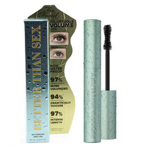 Too Faced Better Than Sex Mascara Waterproof Black FULL SIZE 8 ml / 0.27 oz.